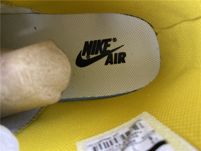 Air Jordan 1 x Off-White NRG White/Dark Powder Yellow-Cone AQ0818-149