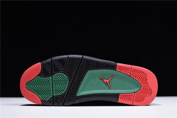 air jordan 4 nrg “G*u*i” black/gorge green-varsity red aq3816-063