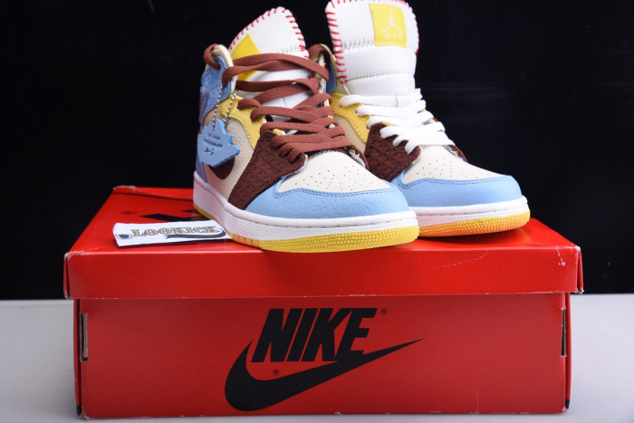 Ma*s*n château rouge x air jordan 1 mid se “fearless” cu2803-200