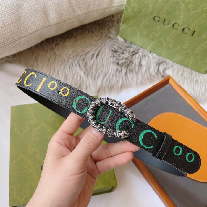 G*u*i belt-3.0cm