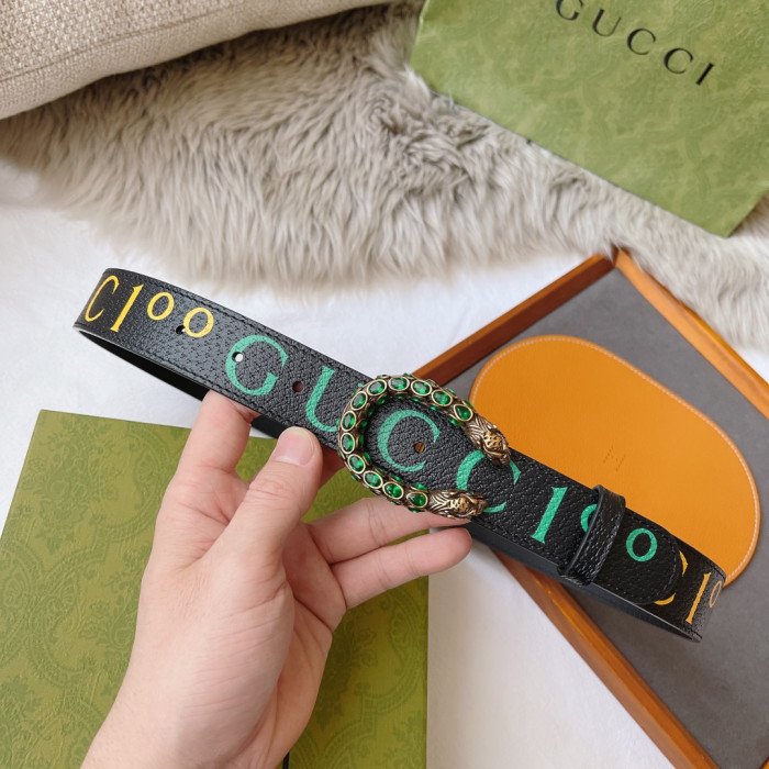 G*u*i belt-3.0cm
