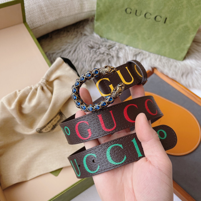 G*u*i belt-3.0cm