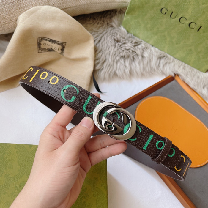 G*u*i belt-3.0cm
