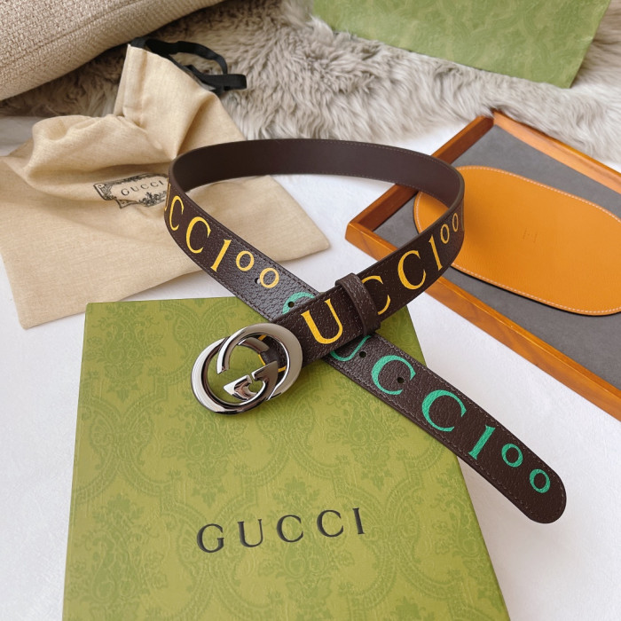 G*u*i belt-3.0cm